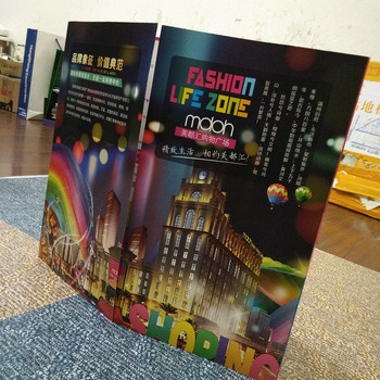 各類產品說明書 彩色印刷定做 燙金 彩頁單頁三折頁 廣告宣傳單